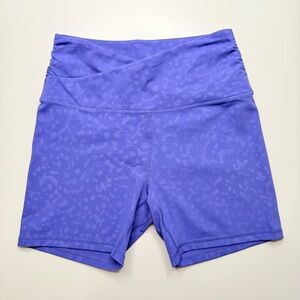 Women's Blue Athletic Shorts
